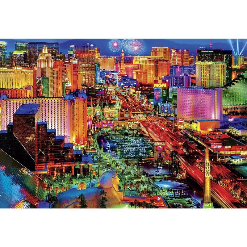 Buffalo Games - Viva Las Vegas - 2000 Piece Jigsaw Puzzle