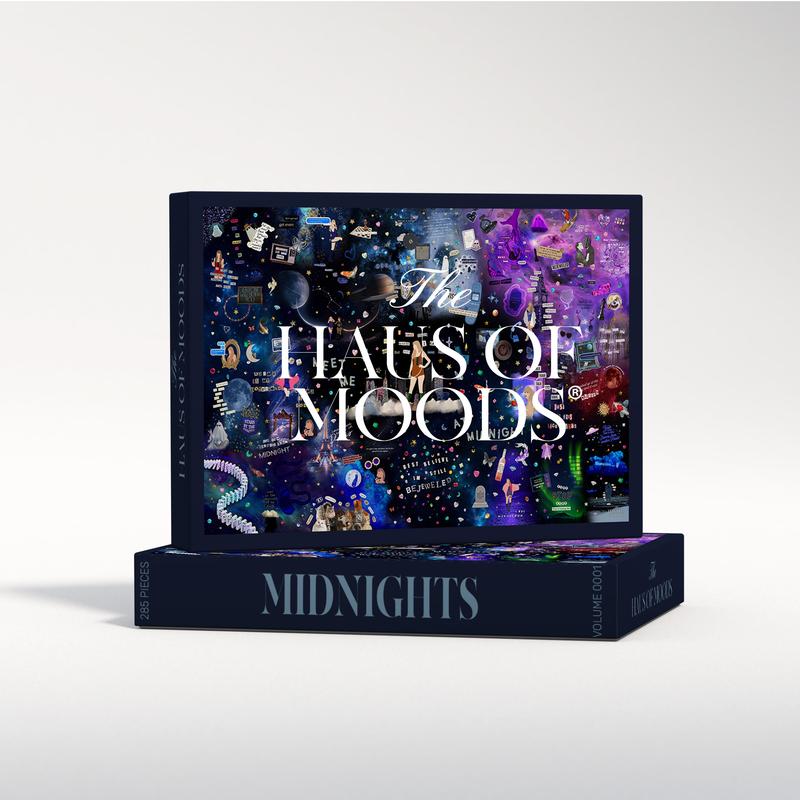 Midnights Lyrics & Easter Eggs Jigsaw Puzzle 500 1000 Piece [OFFICIAL Haus of Moods PUZZLE] Eras Puzzle