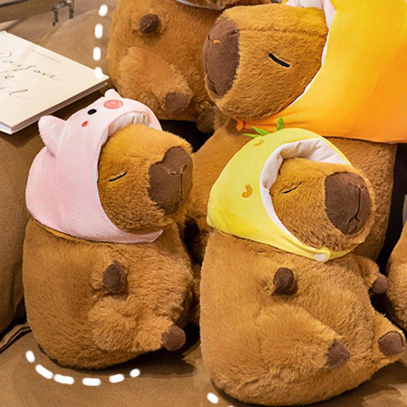 Cute Plush Capybara Toy, 1 Count Lovely Stuffed Toy, Soft Plush Toy, Home Sofa Decoration, Creative Stuffed Toy for Birthday Gift