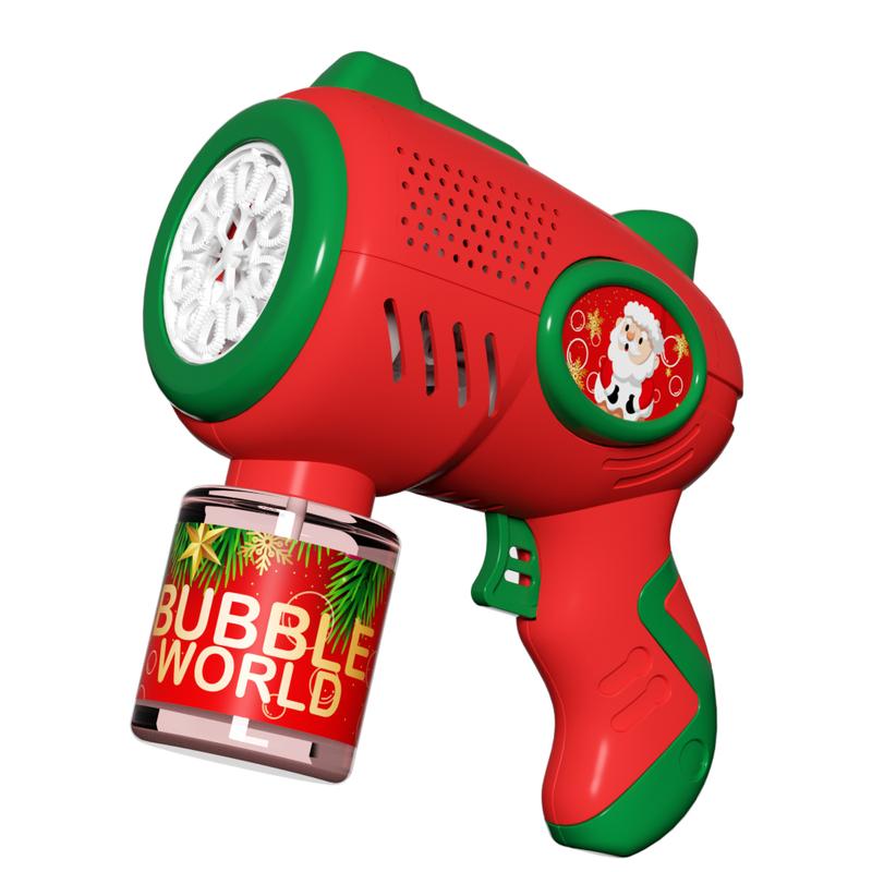 Christmas Bubble Gun-Christmas toys,-Christmas gifts,-fun and interesting bubble blaster wubble  bubble