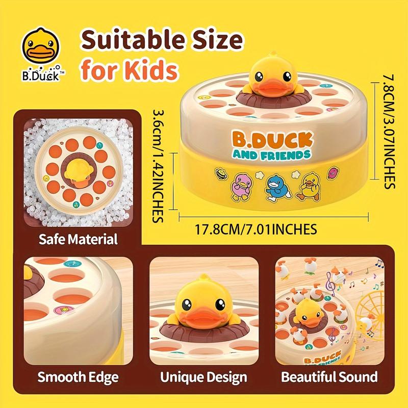 B.Duck Games for Kids Age 4-6,Bounce And Catch Duck Board Gamesfor Kids 4-8,8-12,Family Games Toysfor 5-7 Boys Girls, Ideal Holiday Gift