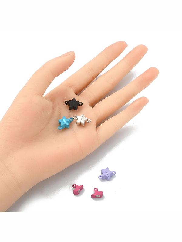 Star Shaped Magnetic Clasp, Cute Magnetic Clasp for DIY Jewelry Making, Fashion Accessories for Bracelet & Necklace Making