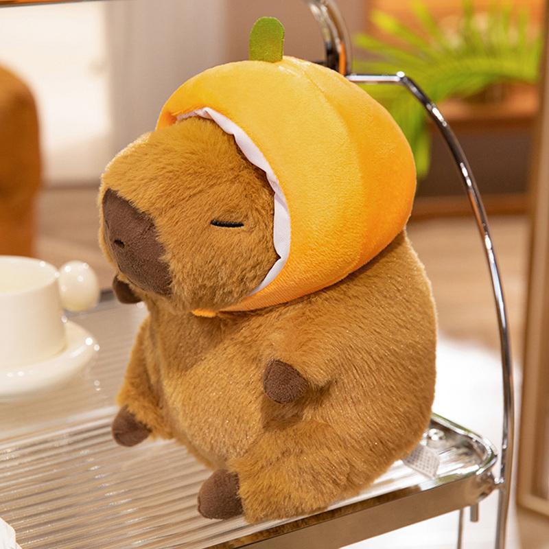 Cute Plush Capybara Toy, 1 Count Lovely Stuffed Toy, Soft Plush Toy, Home Sofa Decoration, Creative Stuffed Toy for Birthday Gift