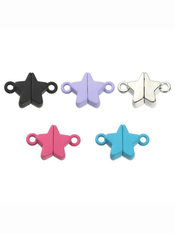 Star Shaped Magnetic Clasp, Cute Magnetic Clasp for DIY Jewelry Making, Fashion Accessories for Bracelet & Necklace Making