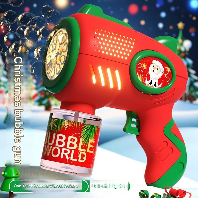 Christmas Bubble Gun-Christmas toys,-Christmas gifts,-fun and interesting bubble blaster wubble  bubble