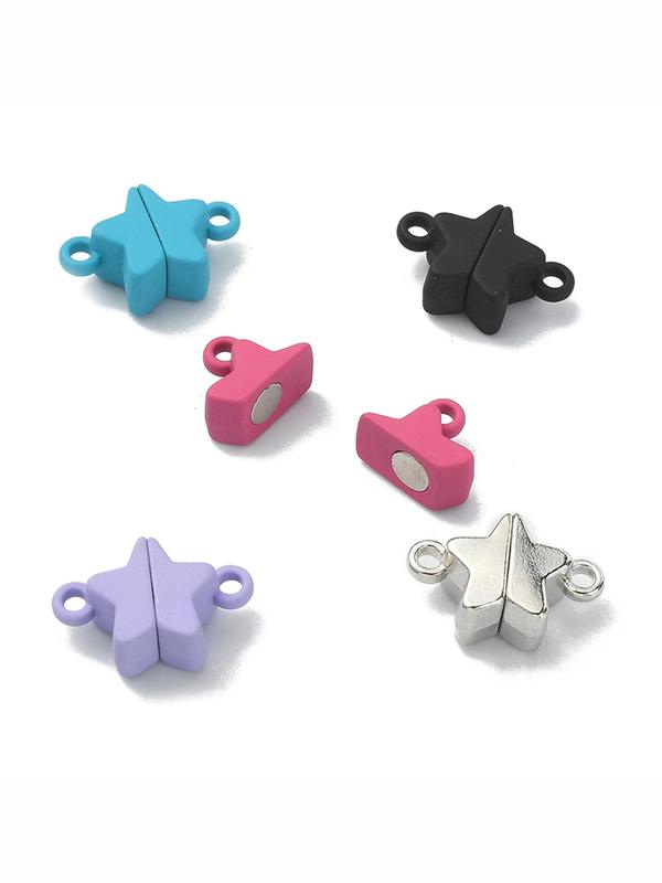 Star Shaped Magnetic Clasp, Cute Magnetic Clasp for DIY Jewelry Making, Fashion Accessories for Bracelet & Necklace Making