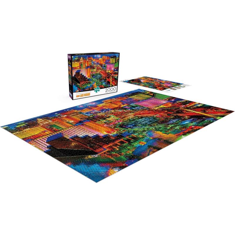 Buffalo Games - Viva Las Vegas - 2000 Piece Jigsaw Puzzle