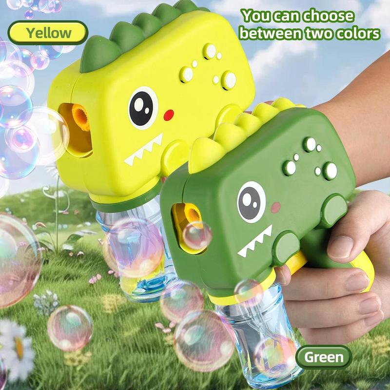 Cute Cartoon Dinosaur Design Bubble Gun, 1 Count Bubble Machine Toy, Outdoor Bubble Blower Toy for Kids, Birthday Gift for Boys & Girls