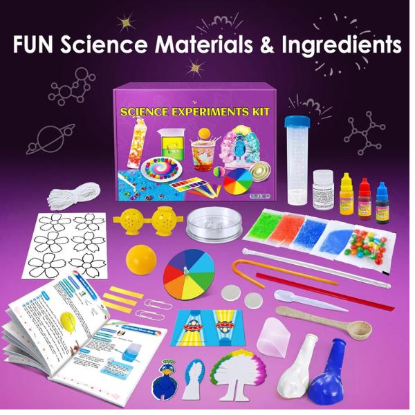 Christmas gift for kids S.T.E.M Projects Chemistry Set with 40+ Exciting Science Experiments for Kids