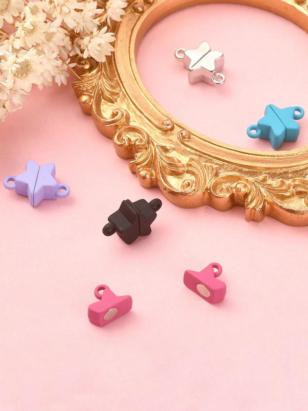 Star Shaped Magnetic Clasp, Cute Magnetic Clasp for DIY Jewelry Making, Fashion Accessories for Bracelet & Necklace Making